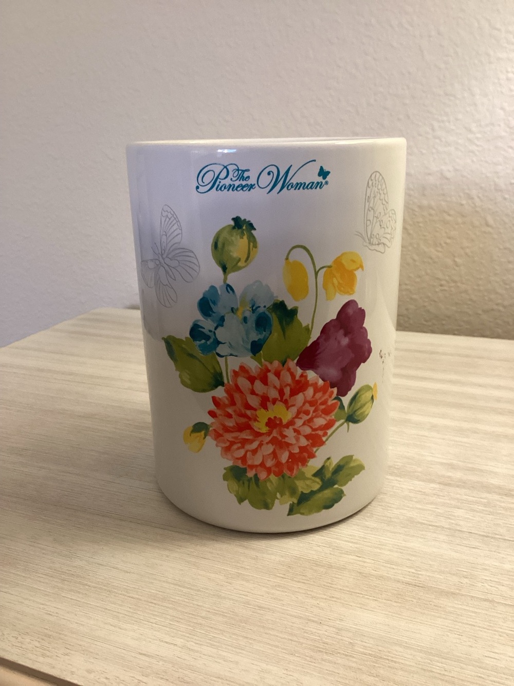 The Pioner Women Blooming Bouquet Utensil Crock - IEC